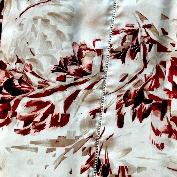 WHBM Maura Floral Shell Top Size XS - Picture 2 of 6